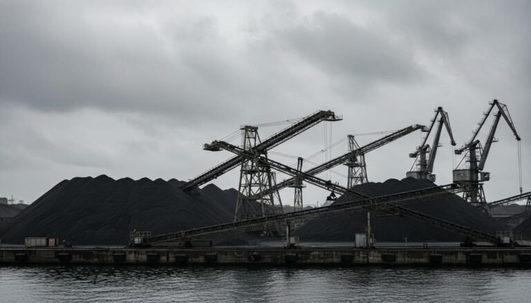Импорт угля в Китай упал до десятилетнего минимума