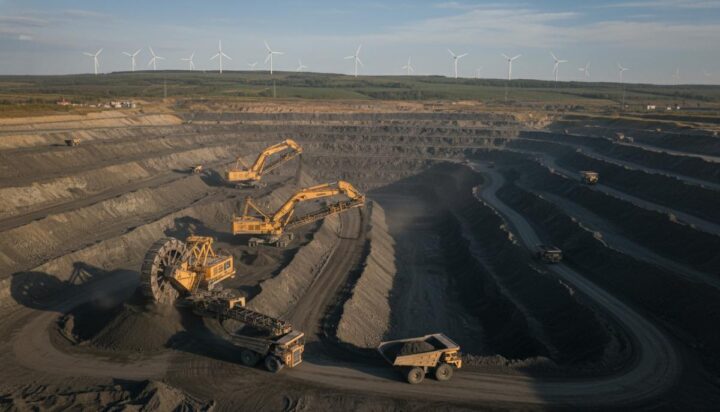 Китай установил рекорд добычи угля на фоне спада его сжигания на ТЭС