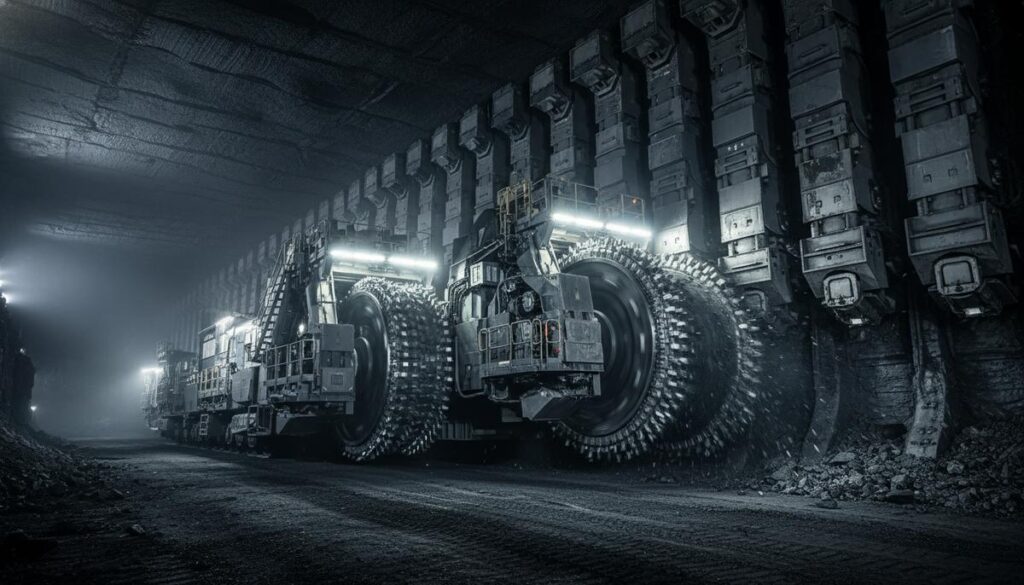 Эволюция комбайнов Joy: 50 лет инноваций в угольной промышленности