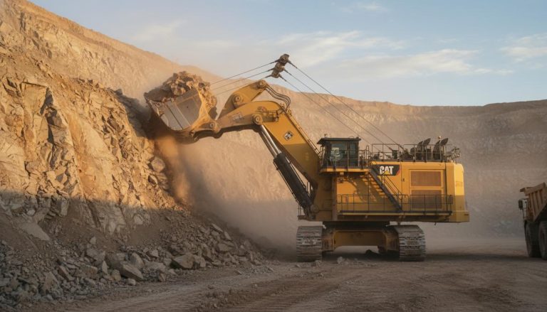 Caterpillar представила обновленное поколение 400-тонного экскаватора 6040